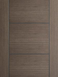 Internal Chocolate Grey Vancouver Solid Core Pre-Finished - LPD